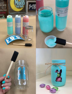 Painted Holiday Canister Craft