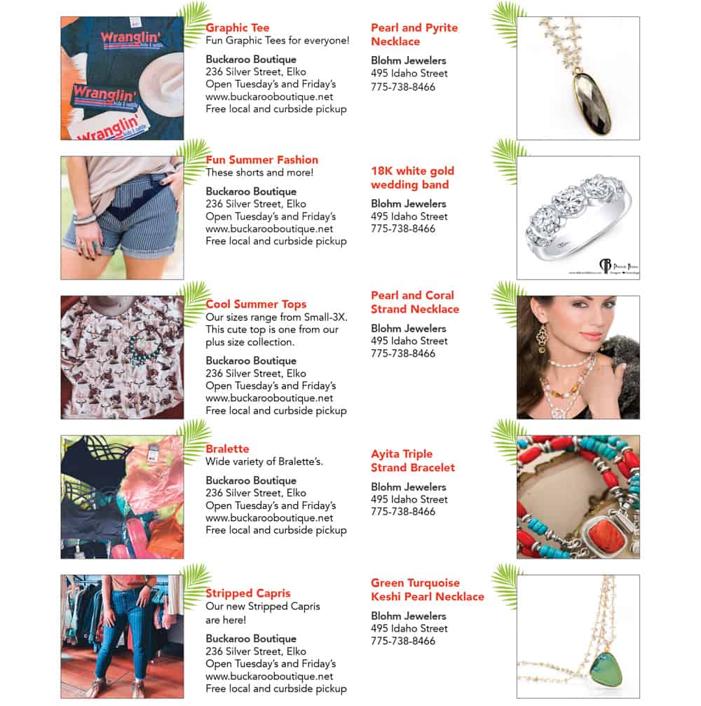 Christmas in July at Buckaroo Boutique and Blohm Jewelers