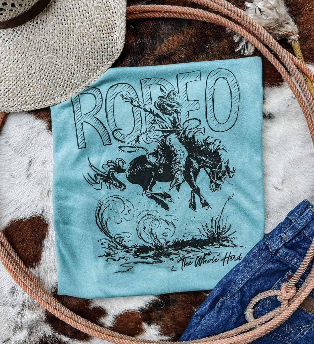 lil buckaroos graphic tee